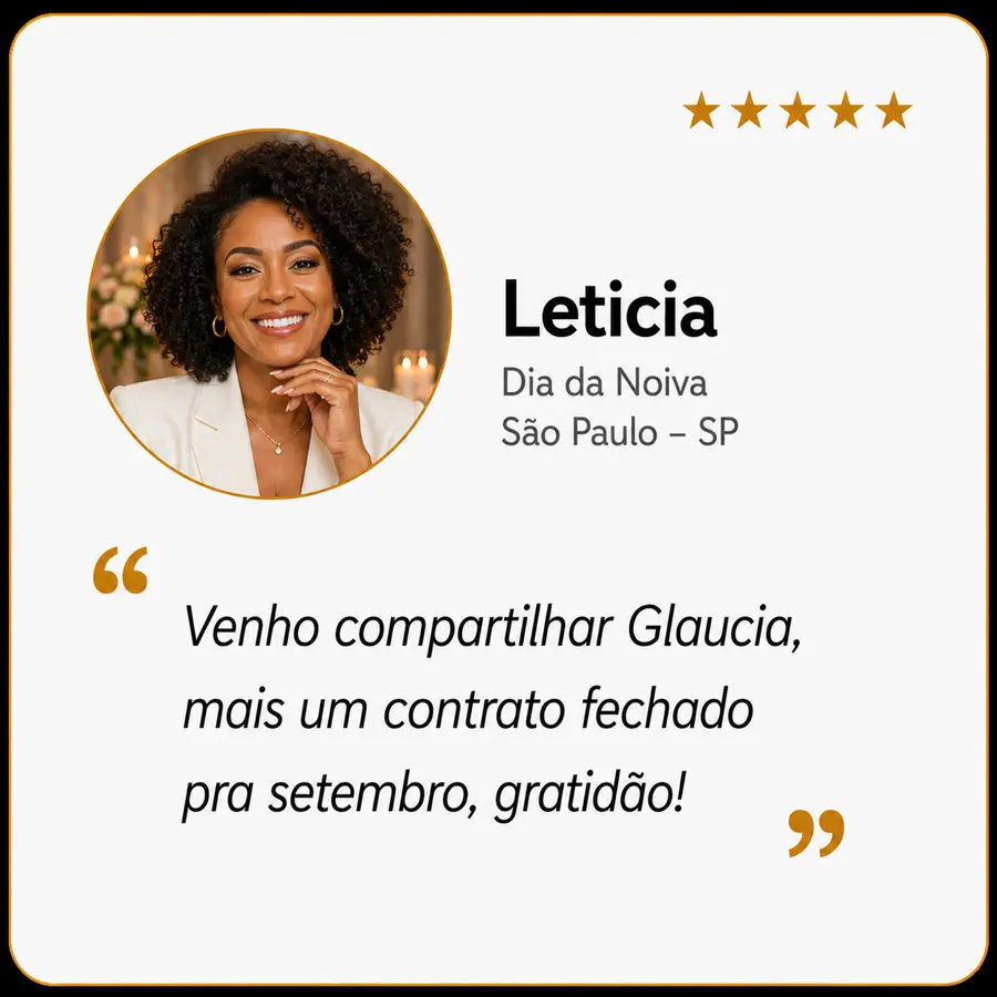Leticia — Dia da Noiva, São Paulo